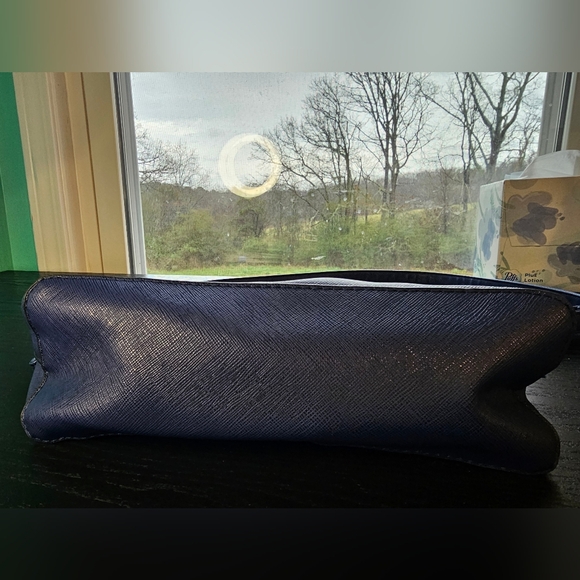 Elim and Paul Blue Cross Body Purse OS - Picture 3 of 11